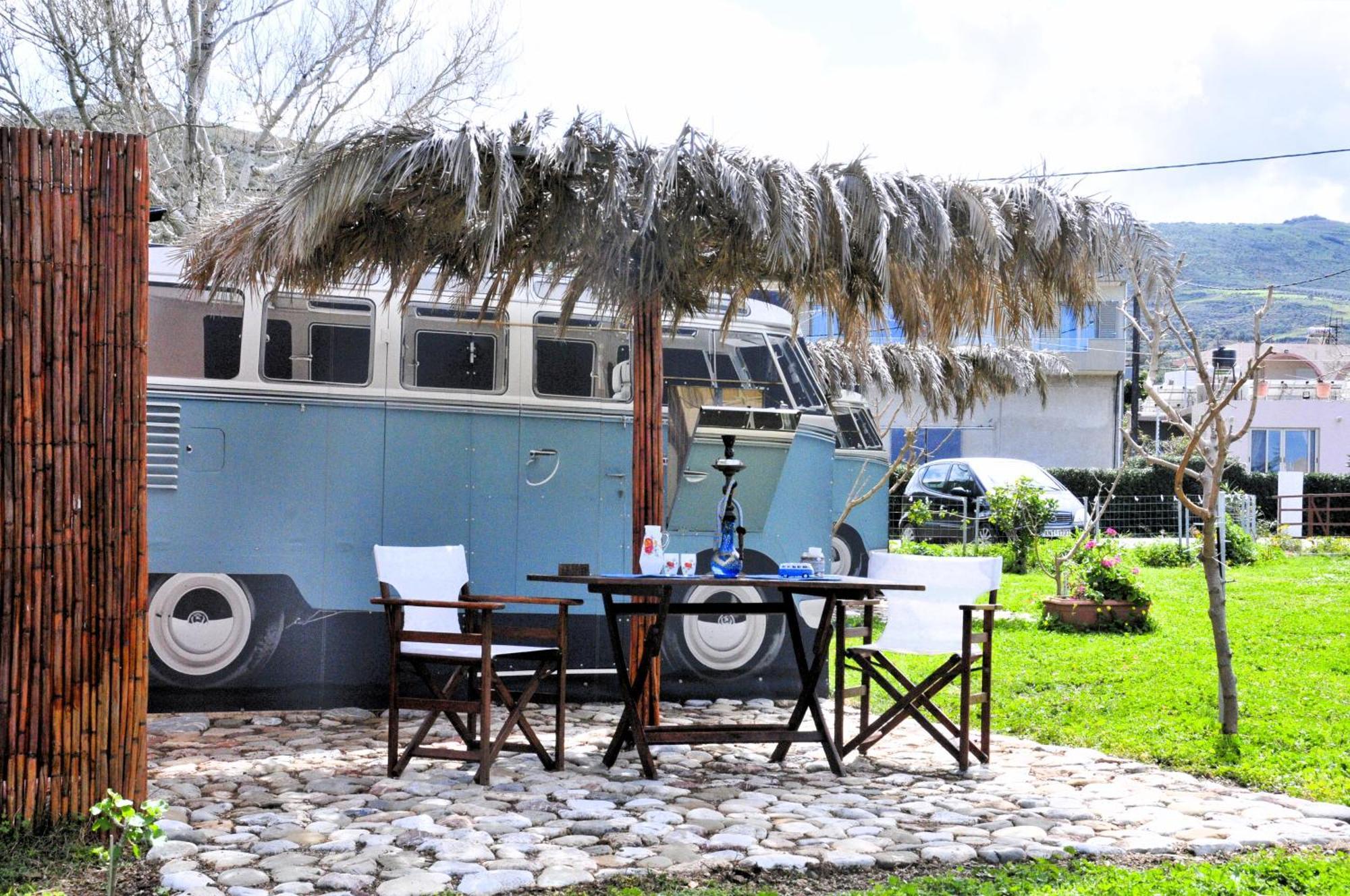Вілла Cornelia Hippie Magic Bus Кісамос Екстер'єр фото