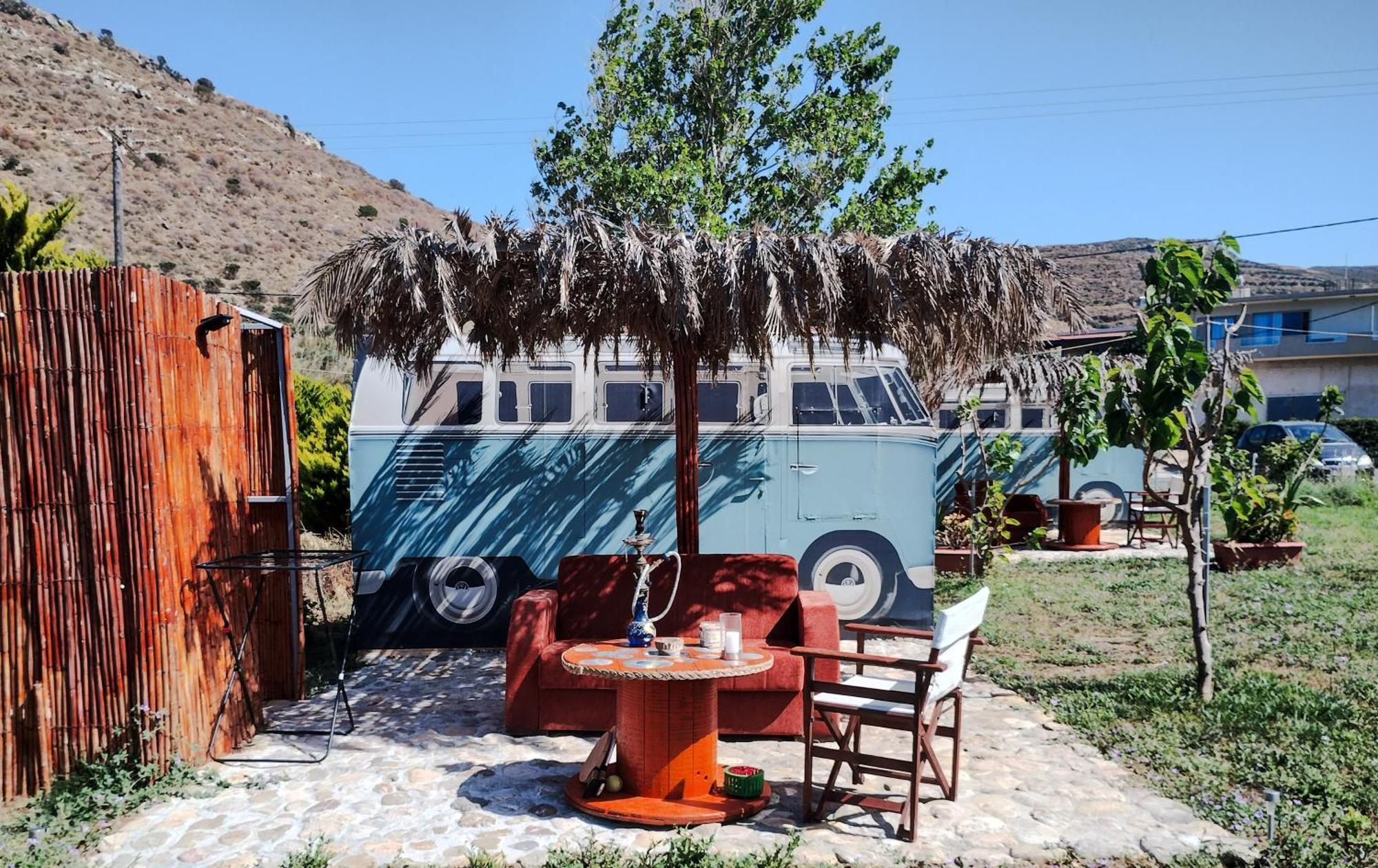 Вілла Cornelia Hippie Magic Bus Кісамос Екстер'єр фото