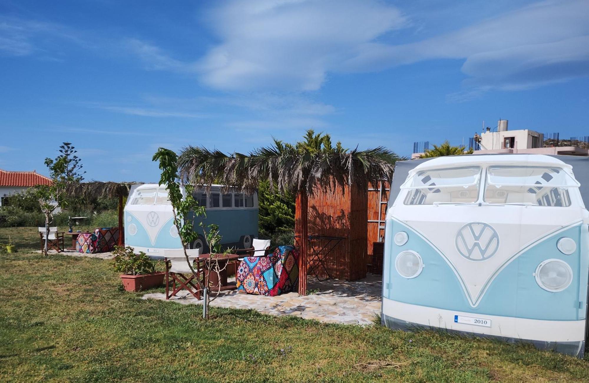 Вілла Cornelia Hippie Magic Bus Кісамос Екстер'єр фото